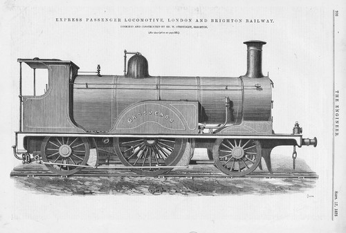London brighton railway - &,