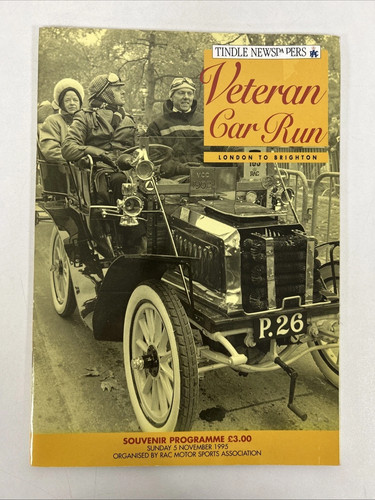 Veteran car run 1995 souvenir - car,