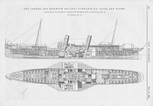 London brighton railway - london, ship