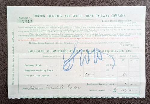 1906 london brighton - brighton, south